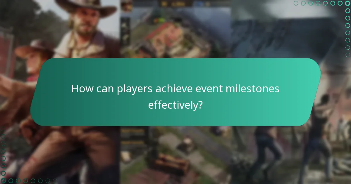 What prizes can players earn from event milestones?
