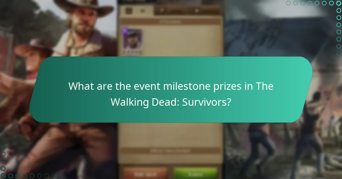 When do events and milestone prizes become available?