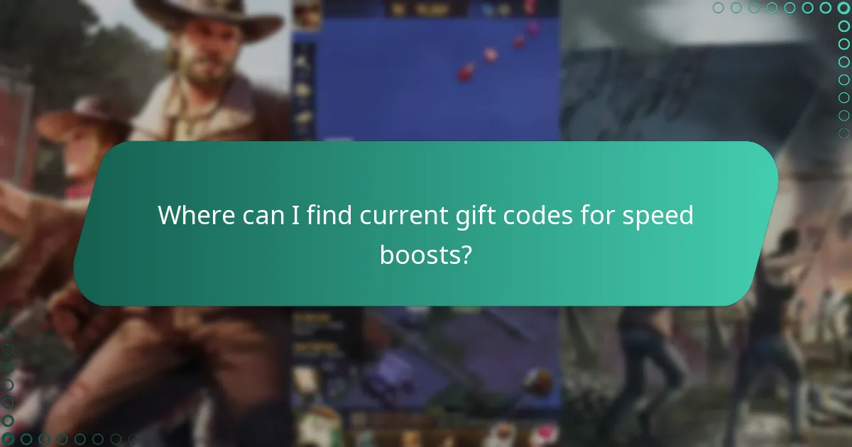 Which speed boosts are available through gift codes?